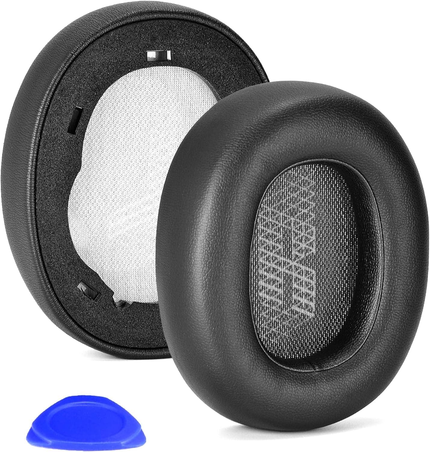 JBL E65BTNC Ear Cushion Memory Foam Ear Pads Replacement - Compatible with JBL E65BTNC / Duet NC / Live 650BTNC / Live 660BTNC Headphones (Black)
