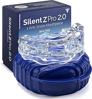 Itus Mouthguardz: SilentZPro 2.0 - USA Designed & FDA-Cleared Anti Snore Mouthpiece - Fully Adjustable Anti Snore Mouth Guard - Professional Patented Anti Snore Device, Large