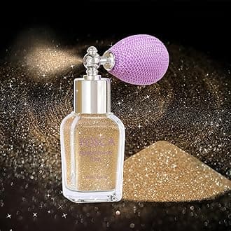 Yosca Body Glitter Spray, 30ML Loose Body Shimmer Powder Hair Spray Fine Glitter Sparkle Highlighter Makeup Mardi Gras Festival Concert Party Rave Accessories for Rave Clothes Hair Face Nail Art