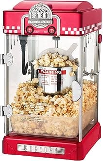 Great Northern Popcorn Company 83-DT5621 Northern Company Red GNP Little Bambino 2-1/2 Ounce Retro Style Popcorn Popper Machine, 2.5 Ounce
