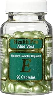 Nu-Health Aloe Vera & Vitamin E Skin Oil, 90 green Capsules