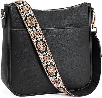 BOSTANTENLeather Handbags Designer Shoulder Bucket Bag Crossbody Purses for Women