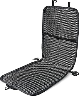carrotez Cool Double Breathable 3D Air Mesh Car Seat Cushion pad, Cool Chair seat, car seat Pads, Home Office Chair, Wheelchair, 41" x 15" - Black