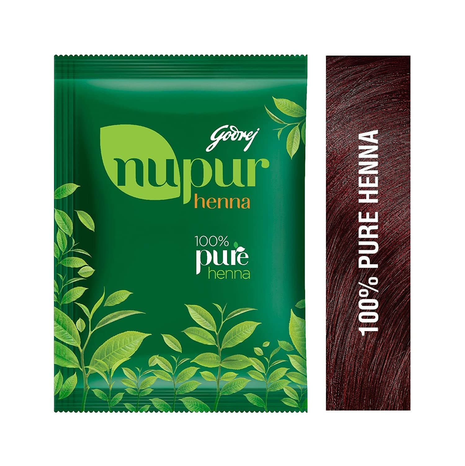 Godrej Nupur Mehendi Powder Herbs Blend, 120-gram (3 PACK)