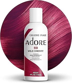 Shining Semi-Permanent Hair Color - Wild Cherry - 118ml