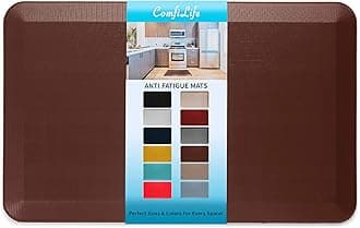 ComfiLifeAnti Fatigue Floor Mat Durable Stain Resistant with Non-Slip Backing for Home Office 3/4" Thick