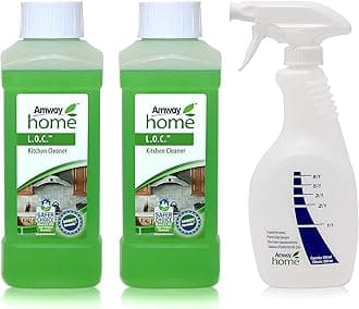 Pack 2 Kitchen Cleaner LOC - with a Powerful Cleaning Action That cuts Through The Toughest Grease and Grime effortlessly, L.O.C.™ Kitchen Cleaner Leaves Your Kitchen hygienic and Clean.