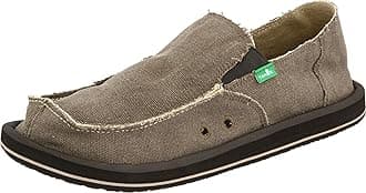 SanukMens Sidewalk Surfer | Mens Shoes | Slip On Shoes for Men | Men's Slip-on Loafers | Memory Foam Footbed