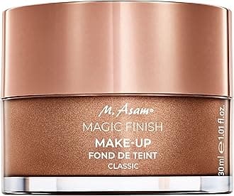 Magic Finish Make-Up Mousse Classic (1.01 Fl Oz) – 4in1 Primer, Foundation, Concealer & Powder With Buildable Coverage, Hides Redness And Dark Spots, Vegan, For Light To Medium Skin Tones