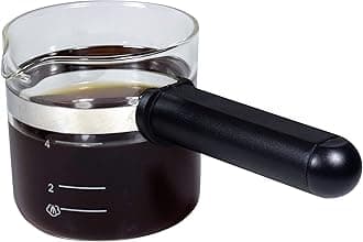 Univen 4 Cup Glass Espresso Coffee Carafe Compatible with Mr. Coffee, Krups, Salton, DeLonghi, Imusa, etc