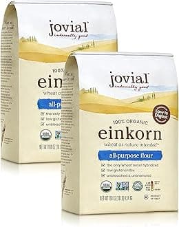Jovial Organic Einkorn All-Purpose Flour, 10 Pounds (2 Pack)