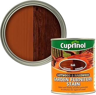 Cuprinol 5158525 Garden Furniture Stain Exterior Woodcare, Oak,750ML