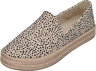 TOMS Womens Carolina Espadrille Slip On Flats Casual - Black