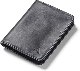 Men's and Women's Leather RFID Blocking, Vertical Layout Minimalist Hybrid Card Wallet