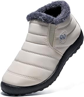 DUOYANGJIASHA Womens Snow Boots Winter Shoes Warm Fur Lined Ankle Booties Waterproof Comfortable Boots for Women