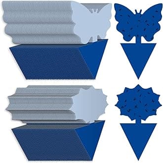 Landisun 120PCS Fruit Fly Traps Sticky Traps Fungus Gnat Traps Insect Bug Traps for Indoor Outdoor Kitchen Plants Whitefly Mosquitos Fungus Gnats Flying Insects