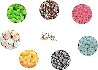 Kola Cubes Pineapple Apple Tutti Fruiti Raspberry Pick N Mix Retro Sweets (Mix Up Cubes - 7 Flavours, 1 Kilogram)