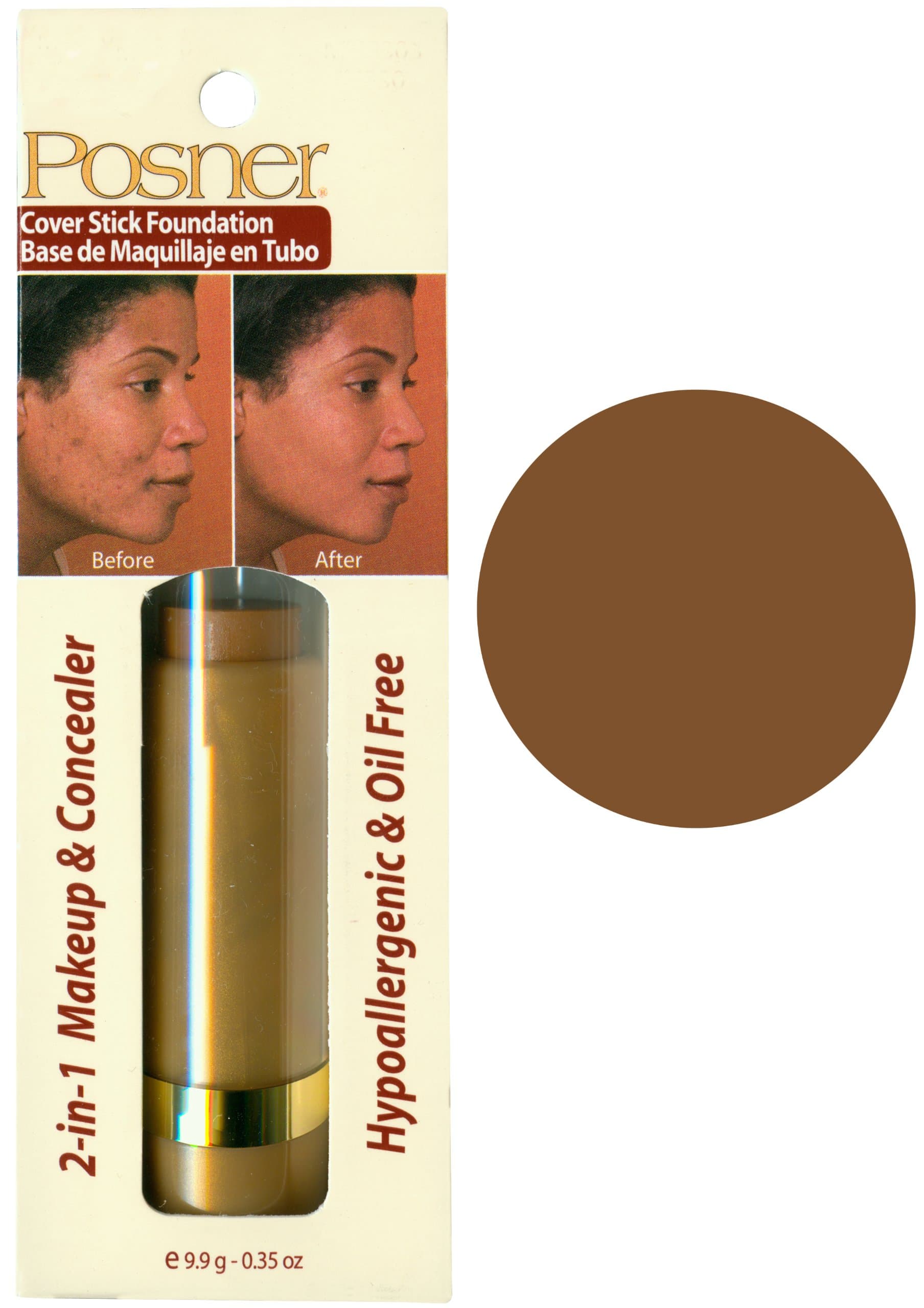 PosnerCover Stick Foundation Deep 0.35 oz