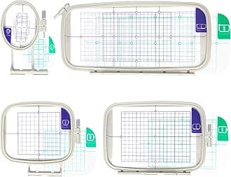 Sew Tech Embroidery Hoops for Brother PE800 SE1900 PE770 780D PE700 PC6500 Brother Innovis 1250 700 Babylock Embroidery Machine Hoop