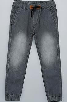 Boy's Slim Fit Mid Rise Stretchable Jogger Jeans