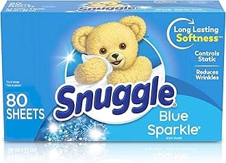 Snuggle Sheet Softener (Blue Sparkle) 80 Sheets