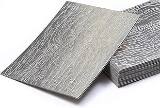 Siless Liner 157 mil (4 mm) 9 sqft Aluminum Foil Finish Car Sound Deadening & Heat Insulation Closed Cell Foam - PE Foam Sound Deadener