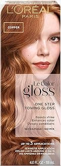 L'Oreal Paris Le Color One Step Toning Hair Gloss, Copper, 4 Ounce