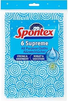 Spontex 6 Supreme All Purpose Cloths