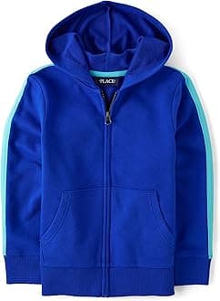 Active Long Sleeve Hooded Full Zip Front Sweatshirt