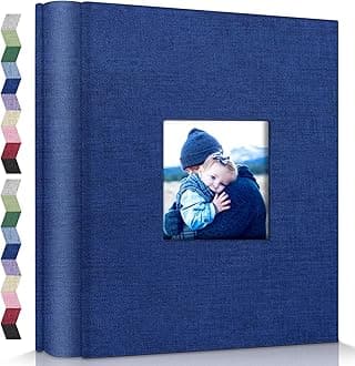 popotop Photo Album 4x6-600 Photos Photo Books with 600 Horizontal and Vertical Pockets,Linen Cover Albums for Family Wedding Anniversary Baby Vacation Pictures
