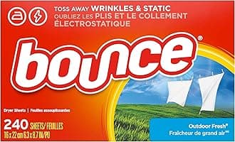 Bounce Fabric Softener Sheets, Outdoor Fresh Scent, 240 Count