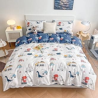Dinosaur Cars Duvet Cover Set