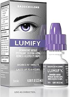 Bausch + Lomb Lumify Eye Drops (Pack of 2), 0.08 fl.oz. each