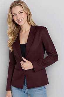 Smart Casual Formal Blazer for Women, Regular Fit Stylish Blazer for Women