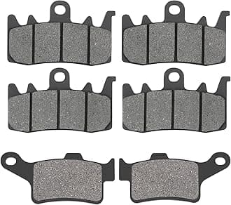 3 pairs Front & Rear Brake Pads Compatible with CAN-AM Spyder F3 S LTD SE6/SM6 Special Series Daytona 500 2015-2021 RT S LTD 3 cyl eng/6 speed/Special Series/Brembo calipers 2013-2021
