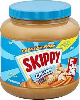 Peanut Butter, Creamy, 7 g protein per serving, 80 oz.