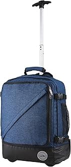 Greenwich Trolley Backpack 45x36x20 cm – Hybrid Cabin Bag with Wheels & Backpack Straps – EasyJet Underseat Approved Hand Luggage
