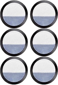 6 Pack Replacement Filters for Eureka RapidClean Pro Cordless Stick Vacuum Cleaner NEC180 NEC185 NEC186 NEC190