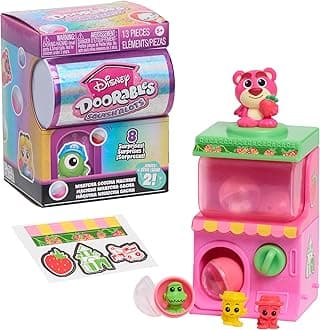 Disney Doorables Whatcha Gotcha Machine, Collectible Toy mini Figures, Kids Toys for Ages 5 Up by Just Play