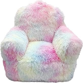 Toddler Chair, Kids Sofa Plush Bean Bag Chairs, Kids Armchair Toddler Sofa, Lightweight Children Sofa Chairs, Fluffy and Cozy
