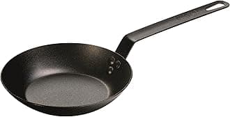 Lodge CRS8 Carbon Steel Skillet, Pre-Seasoned, 8-inch