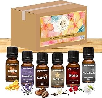 Fragrance Oils Set | 15mlx6 | Aroma Oil for Home Fragrance | Best for Aromatherapy | Use in Diffusers, Candles, Air Fresheners, Oils (Pack of 6, 15ml each)