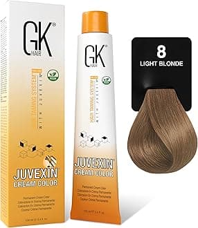 Color Cream 6.0 Natural Dark Blonde – 100% Grey Coverage | Semi, Demi or Permanent Results | 8–10 Vol Semi | 20-30-40 Vol Permanent – Salon Quality Hair Dye – For Women & Men 3.4 Oz