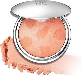 FOCALLURE Shimmer Face Highlighter Makeup Powder, Gel to Powder Glow Finish, Leaving a Lightweight & Healthy Radiance, Long Lasting Luminous Face Body Highlighter Makeup,OR01 Beach Landing