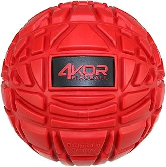 4KOR Massage Balls for Trigger Point Therapy - Myofascial Release Ball - Muscle Relief for Back, Neck, Shoulder, Foot Pain - Fitness Massage Balls for Mobility - Deep Tissue Release Ball