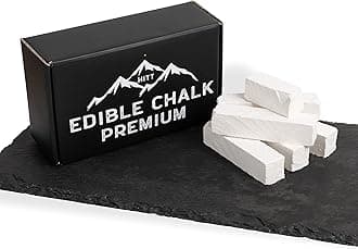 Hitt Premium Edible Chalk - Natural Belgorod For Eating 7 Oz (200 Gr) Zero Additives Organic Russian Chunks Asmr Food