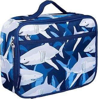 Kids Insulated Lunch Box – Durable and Reusable for School & Travel - Sharks