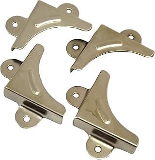 MIRROR CORNER CLAMPS Mounting Brackets x4 By PAYLESS HARDWARE®