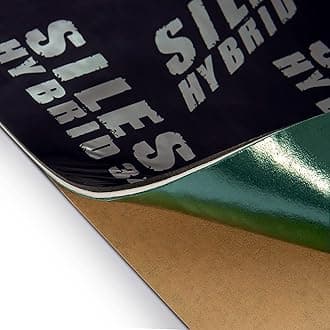 Hybrid 3in1 200 mil 25 sqft Car Sound Deadening mat - Butyl Automotive Sound Deadener - Noise Insulation and Vibration Dampening Material