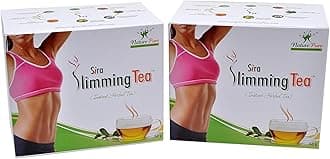 Natural Premium Tea, with 8 Herbs Instant, Antioxidants, Reduce Fat, Belly, Fat, Diet Tea, Organic and Herbal (100g) Pack of 2